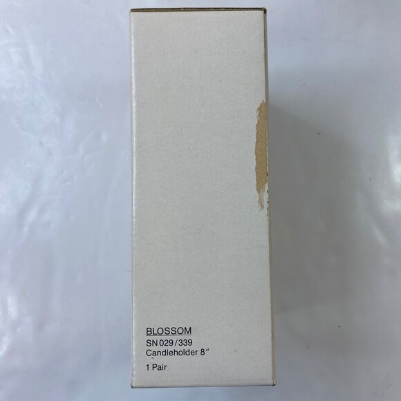 Mikasa Crystal Petals Taper Candle Holders Box Base - Picture 11 of 13